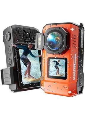 Maxmango D50 8K Underwater Digital Camera 70MP Waterproof Snorkeling Camera